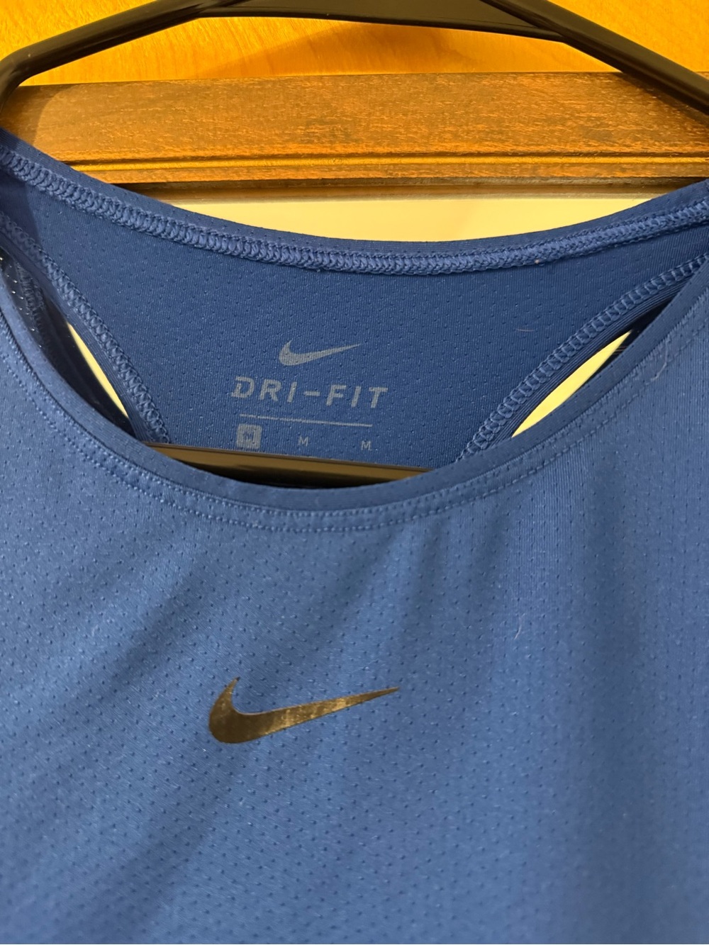 Nike Blue Dri-FIT Athletic Tank Top - Picture 2 of 3